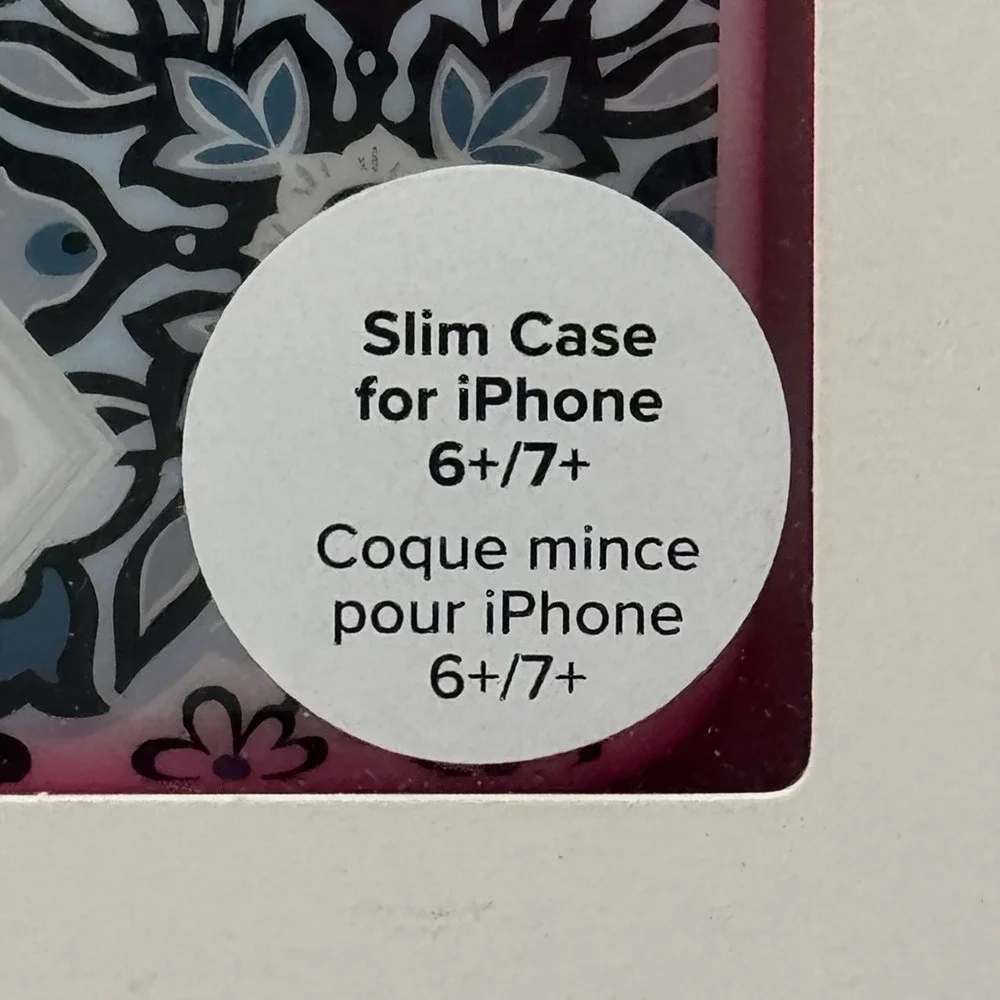 Vera Bradley Lisbon Medallion Slim Case for iPhone 6 Plus 7‎ Plus 27843-V76 NEW